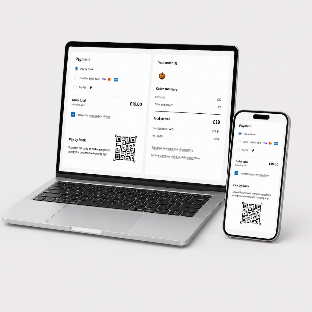 Embed payments API developer platform